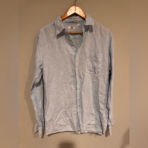 Men's UNIQLO Linen Shirt